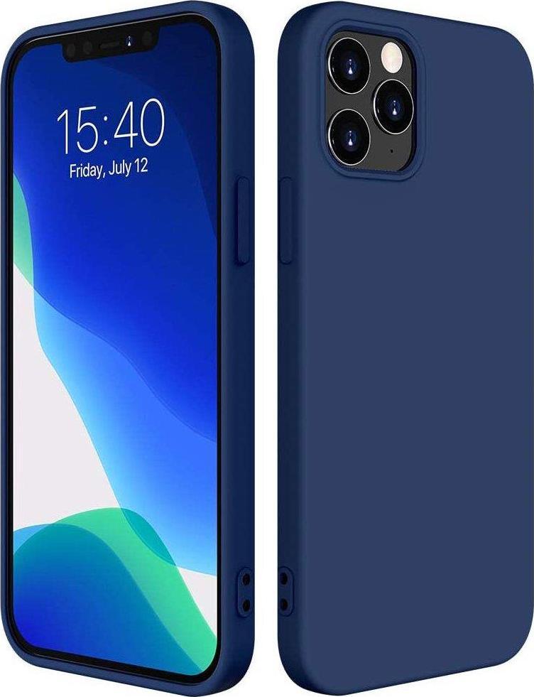 Mbrojtëse silikoni Hurtel për Xiaomi Redmi Note 10 5G Poco M3 Pro, fleksibile, blu