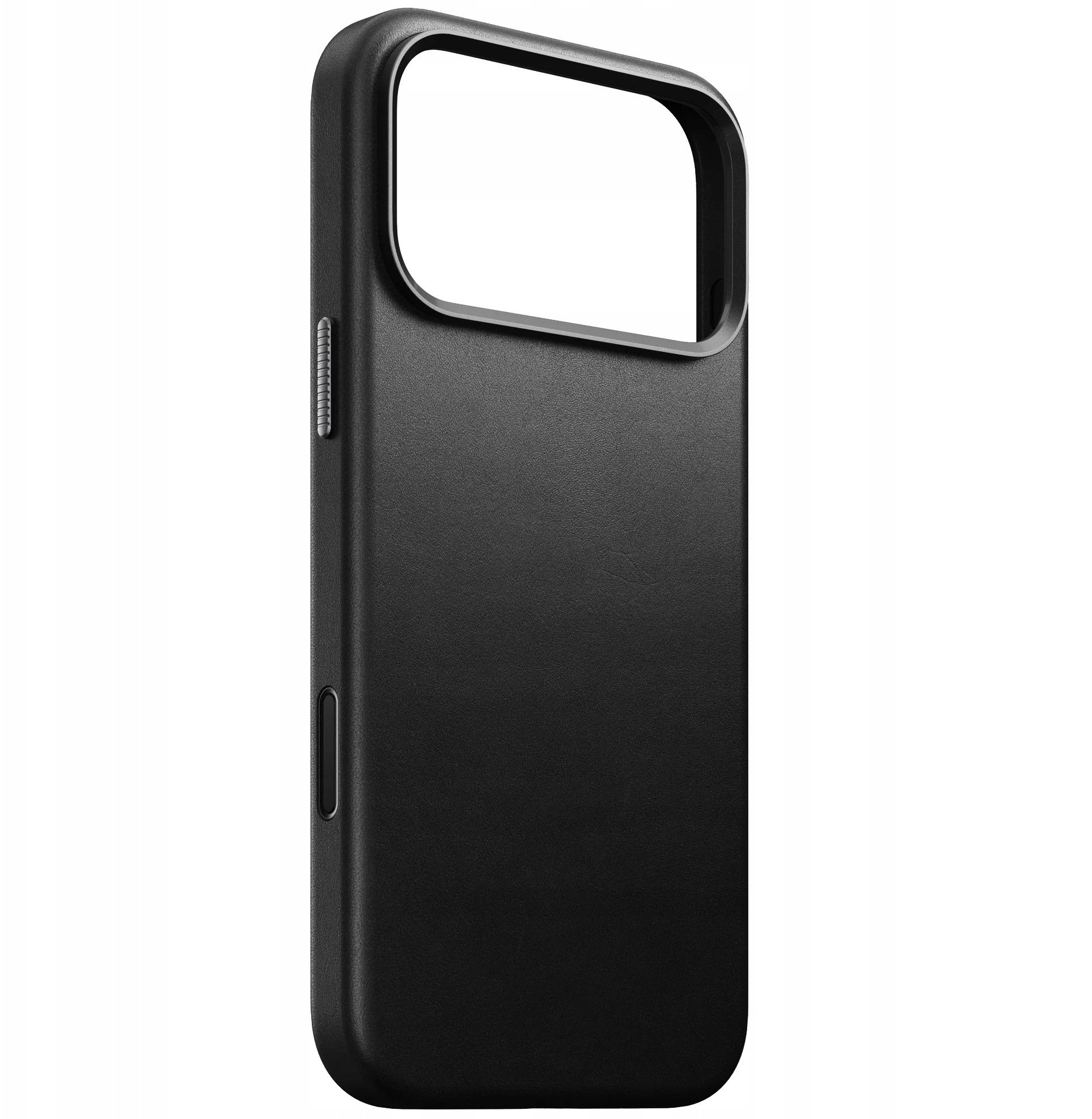 Kapak telefoni Nomad Traditional Leather, për iPhone 17 Pro, lëkurë natyrale, me MagSafe, i zi