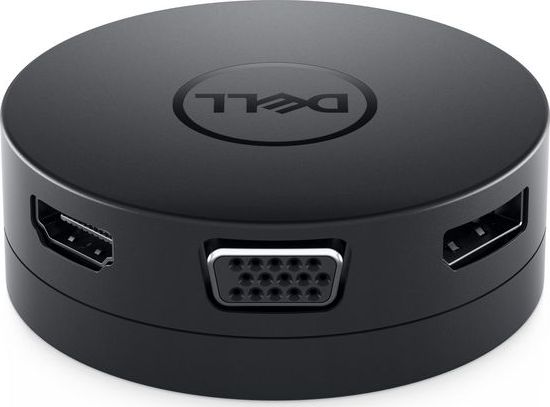 Docking station Dell DA300 470-ACWN, USB-C 6 në 1, HDMI DP VGA RJ45, gri