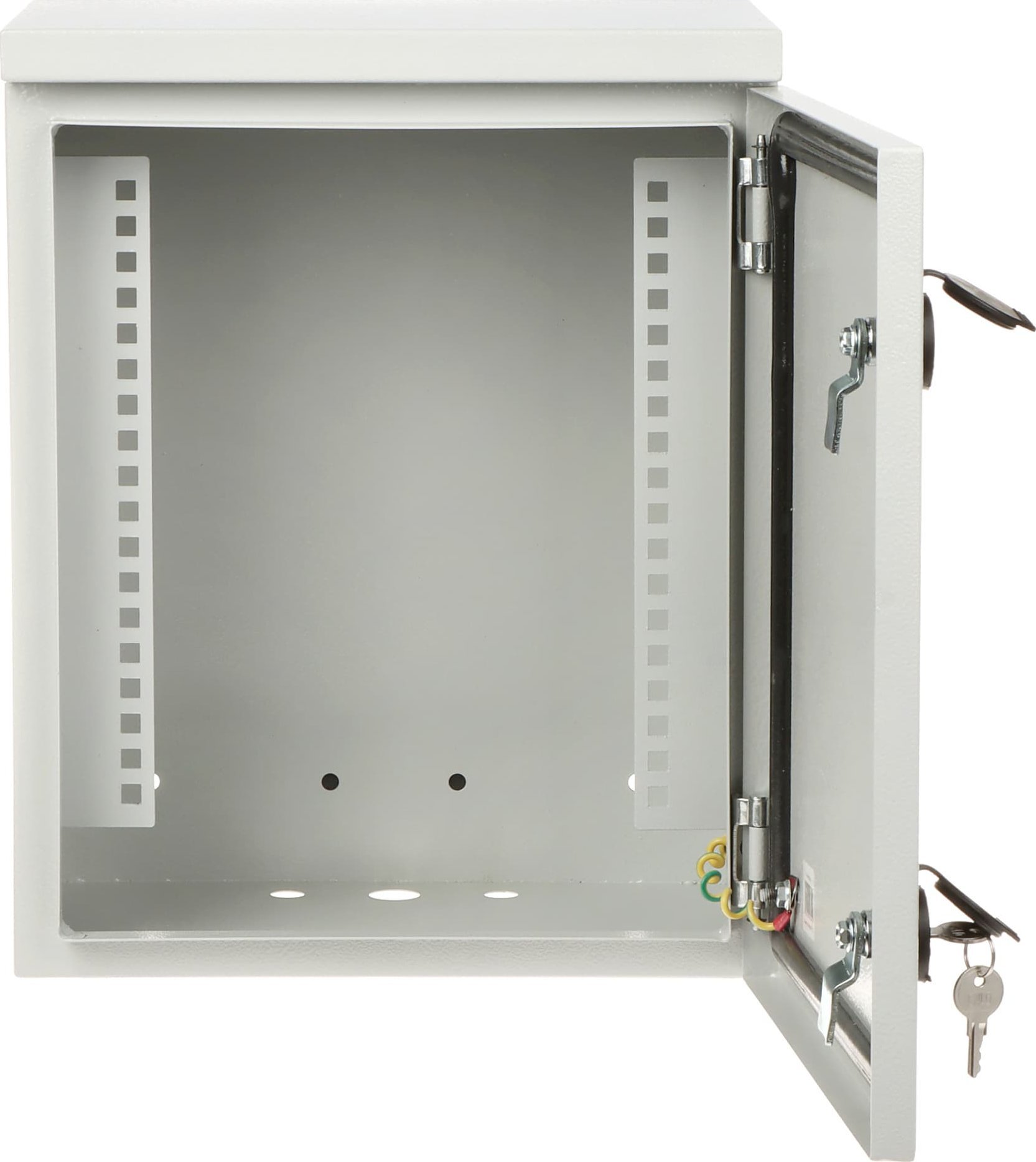 Raft muri Hermetick Zvesn R10-6U/230/L, 6U, për pajisje 19", gri