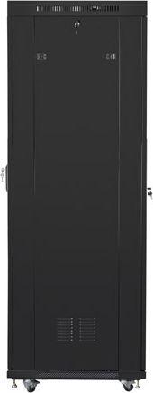 Рачунарски орман мрежен Lanberg Standing Cabinet 19" FF01-8842-12BL, 42U, 800x800 mm, црн