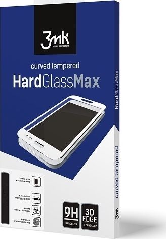 Xham mbrojtës 3MK HardGlass Max, për Samsung Galaxy Note 10 Plus, FullScreen Glass Sensor-Dot