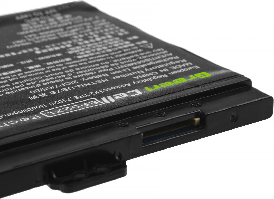 Bateri laptopi Green Cell BP02XL, 4400mAh, për HP Pavilion, e zezë