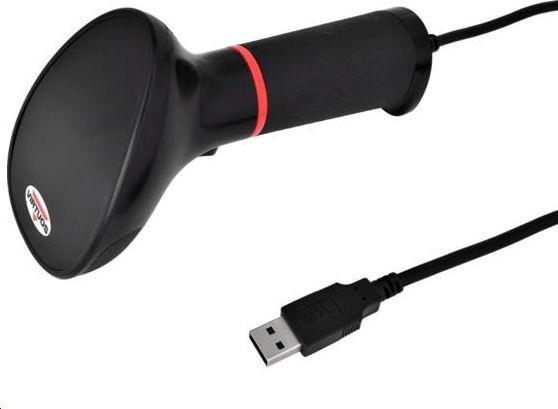 VIRTUOS HT-855A 2D CCD Скенер за Баркод, USB, Црн