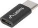 Përshtatës Lanberg USB  TYPE-C (M) MICRO-B (F) 2.0, i zi