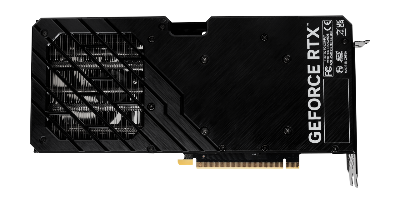 Kartë grafike Palit GeForce RTX 4070 Dual, 12GB GDDR6X, RGB, e zezë