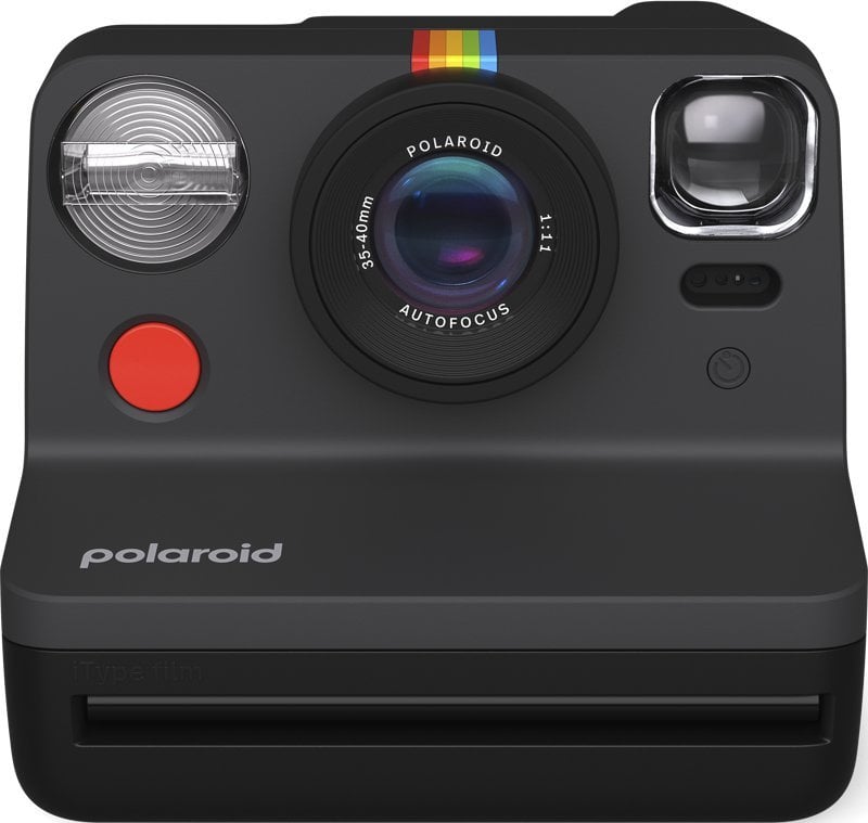 Kamerë instant Polaroid Now Gen2, foto të menjëhershme, USB Type C, e zezë