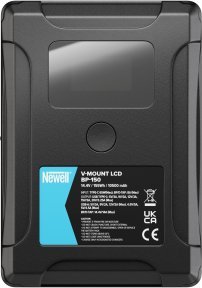 Bateri V-Mount Newell BP-150 LCD, 150Wh, me power bank, e zezë