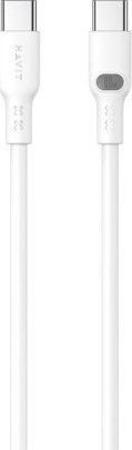 Кабел за полнење Havit CB6279, USB-C, бел