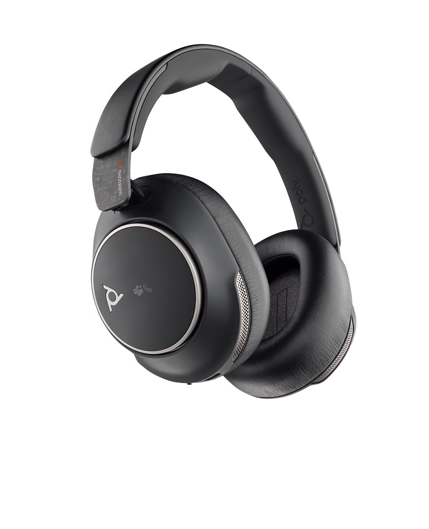 Kufje Poly Voyager Surround 80 UC, USB-C, USB-C/A, të zeza