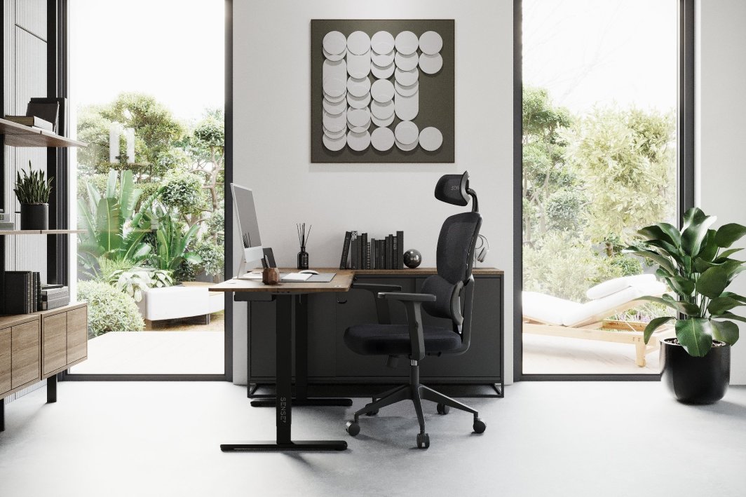 Канцелариско столче SENSE7 Veno, црно