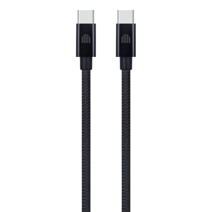 Dviced Cable USB-C To USB-C Nylon Textile 2M, Black