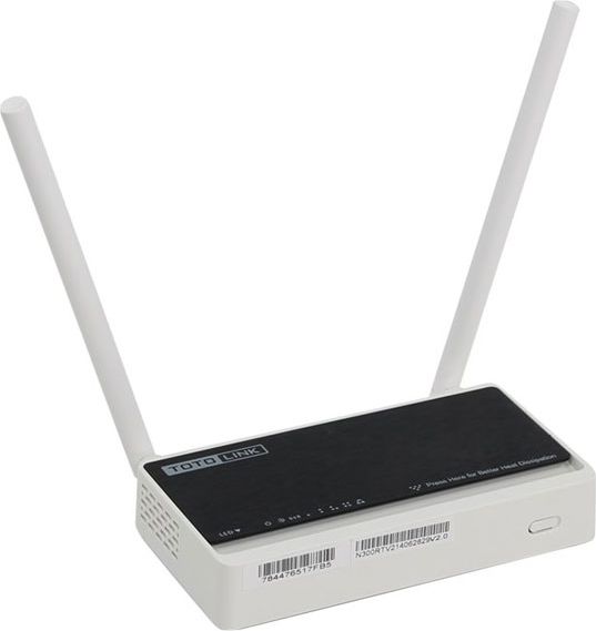 Ruter Totolink N300RT, 1x RJ45, Wi-Fi 4, WPA2, i bardhë