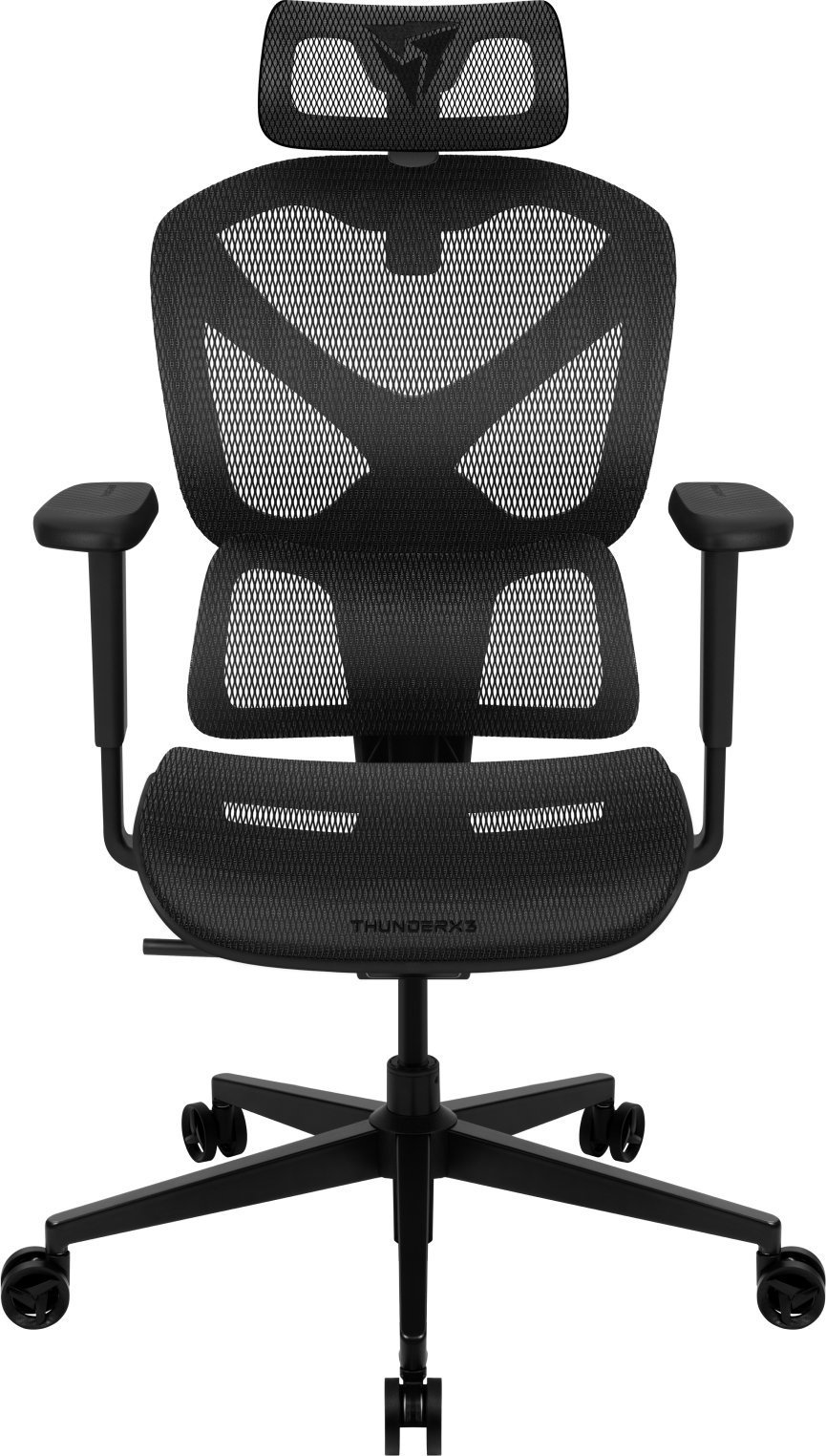 Karrige gaming ThunderX3 YTC Mesh, mekanizëm SYNC5, rrjetë ergonomike, e zezë