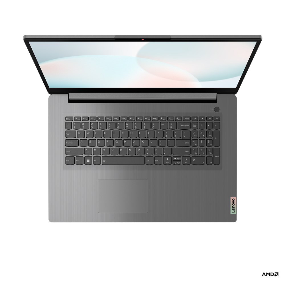 Laptop Lenovo IdeaPad 3, 17.3", AMD Ryzen 5 5625U, 8 GB RAM, 512 GB SSD, i hirtë