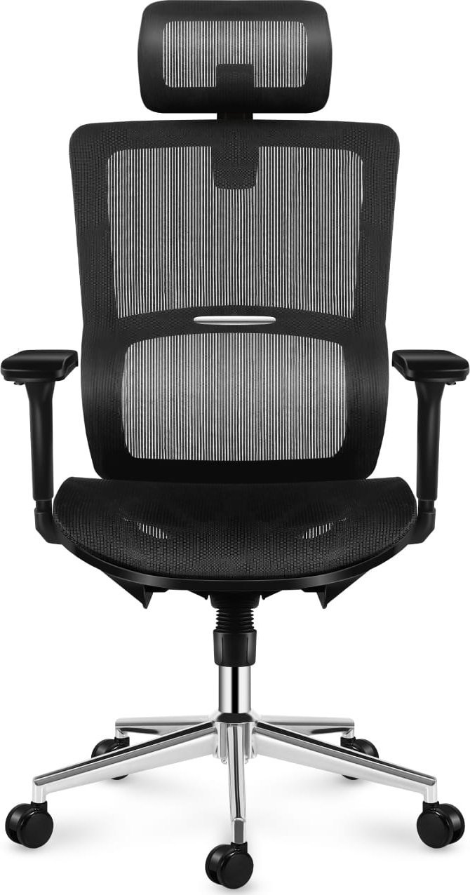 Karrige zyre Mark Adler Expert 6.2, ergonomike, najlon mesh, e zezë