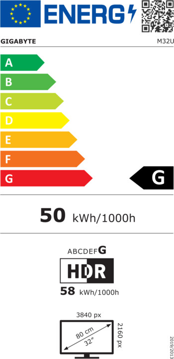 Monitor GIGABYTE M32U - LED 31.5 ", 4K UHD, i zi 