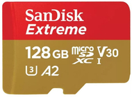 Kartë e memories SanDisk Micro (SDXC) SanDisk Extreme 128GB 190MB/s UHS-I U3 + përshtatës SD