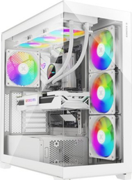 Kabinet kompjuteri XILENT Gleam, Tower, ATX, i bardhë