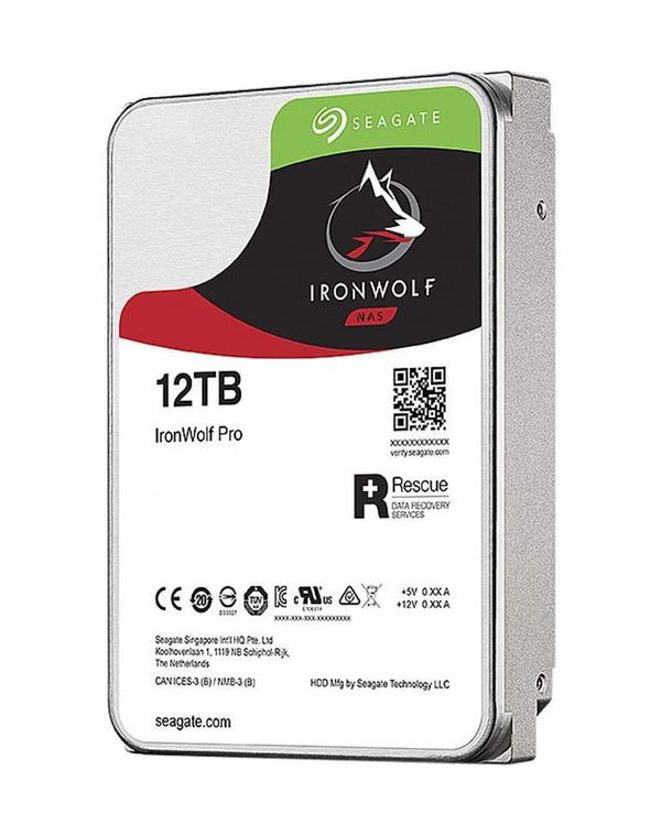 Hard Disk Seagate IronWolf Pro 12 TB, 3.5", 7200 rpm, 256 MB Cache, i zi