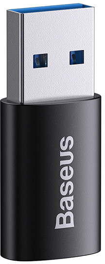Përshtatës Baseus mini OTG Ingenuity, USB-A 3.1 - USB-C (M/F), i zi 