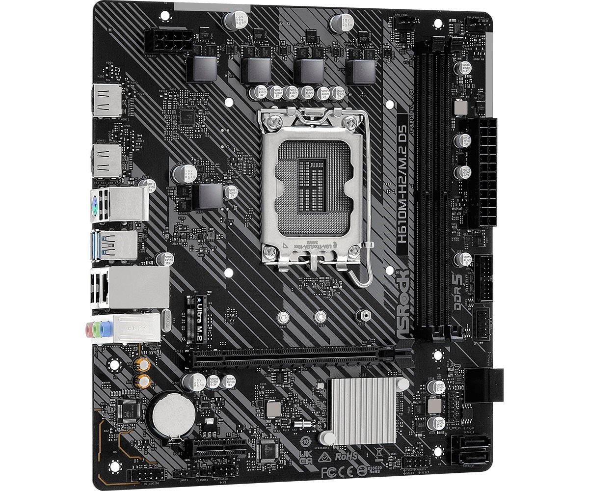 Pllakë amë ASRock H610M-H2/M.2 D5