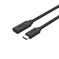 Kabllo Unitek, USB C / USB C, 0.5 m, e zezë
