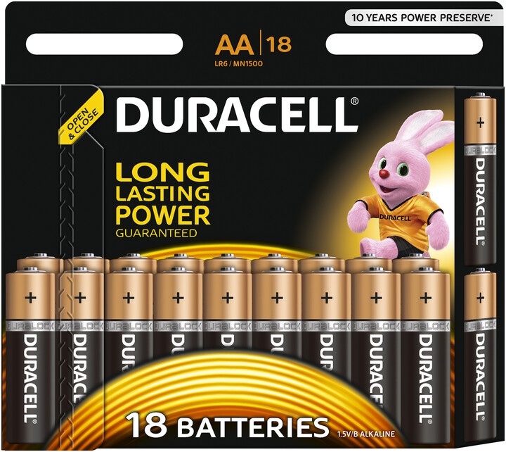 Bateri bazike Duracell AA 