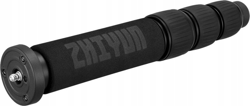 Monopod Zhiyun Mini, 28 65 cm, filetë 1/4" dhe 3/8", i zi