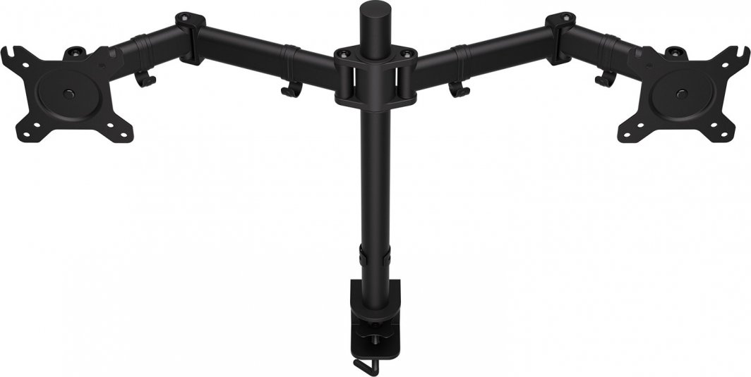 Mbajtëse tavoline Endorfy Atlas Double për 2 monitorë, 27", e zezë