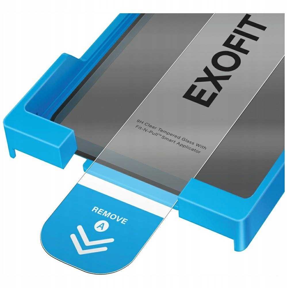 Xham mbrojtës Uniq Optix Exofit, për iPhone 17 Pro Max, privacy, me aplikator, transparent