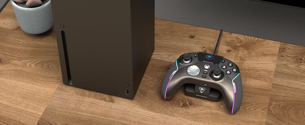 Kontroller Triton Turtle Beach Stealth Ultra, wireless / me kabllo, i zi / i hirtë