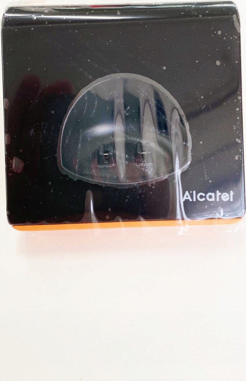 Telefon pa tela Alcatel S280 Solo, DECT, Caller ID, i zi portokalli