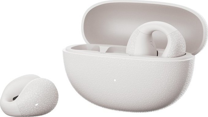 Kufje wireless QCY Crossky C10, open ear, Bluetooth 5.4, të bardha
