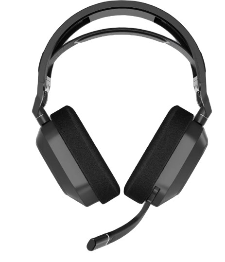 Kufje Corsair CA-9011295-EU, Wireless, Gaming, të zeza