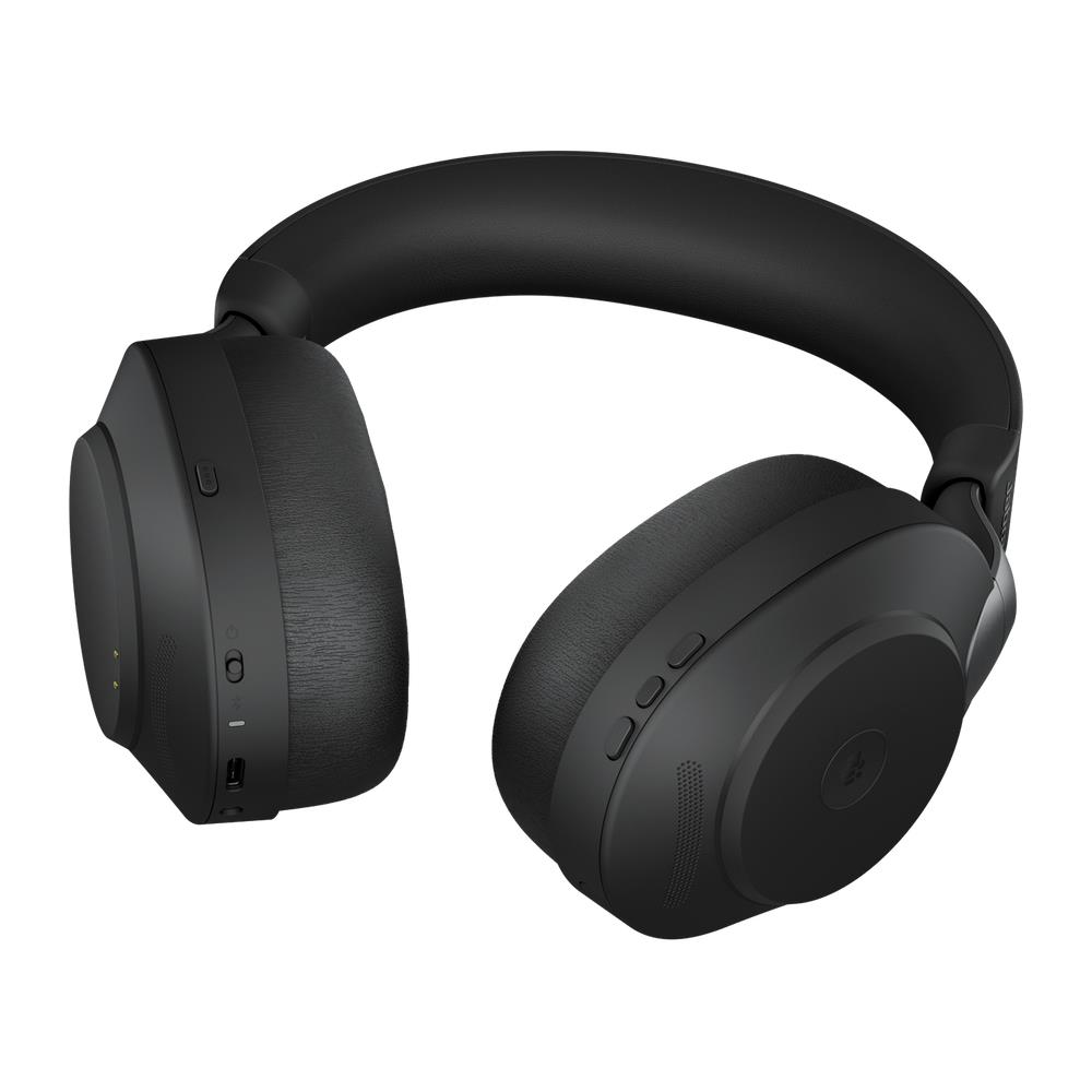 Headset Jabra Evolve2 85, USB C, Stereo, me bazë karikimi, i zi