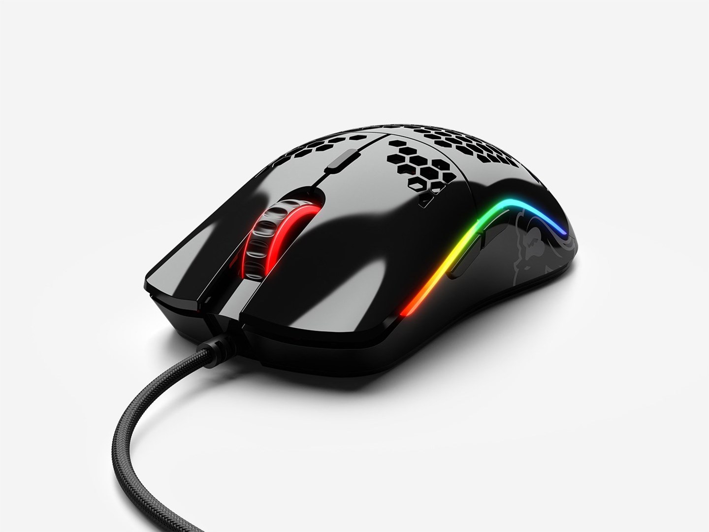 Maus Glorious PC Gaming Race Model O, USB, 12000 DPI, i zi
