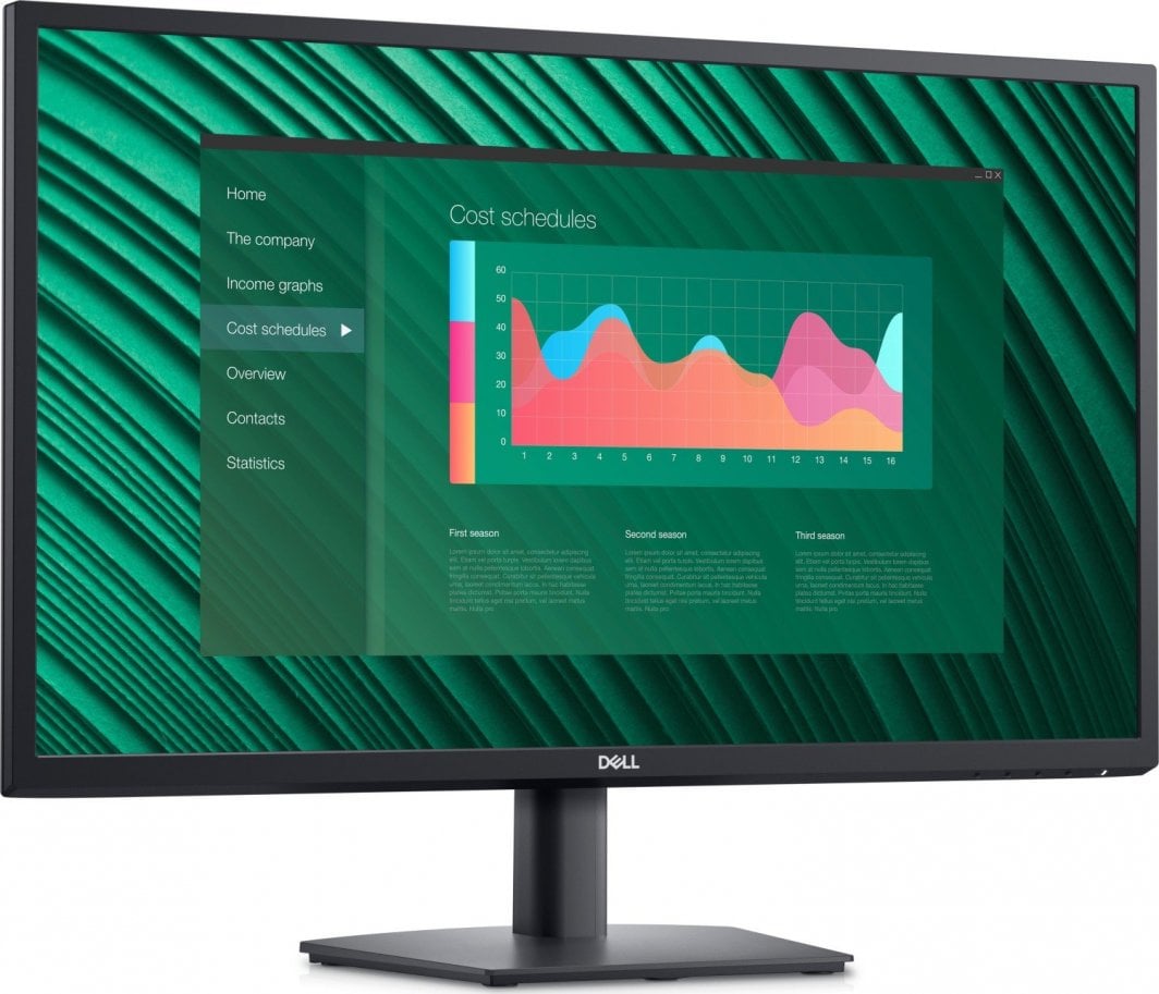 Monitor Dell E2723H, 27'', 1920 x 1080 (Full-HD), 60 Hz, i zi