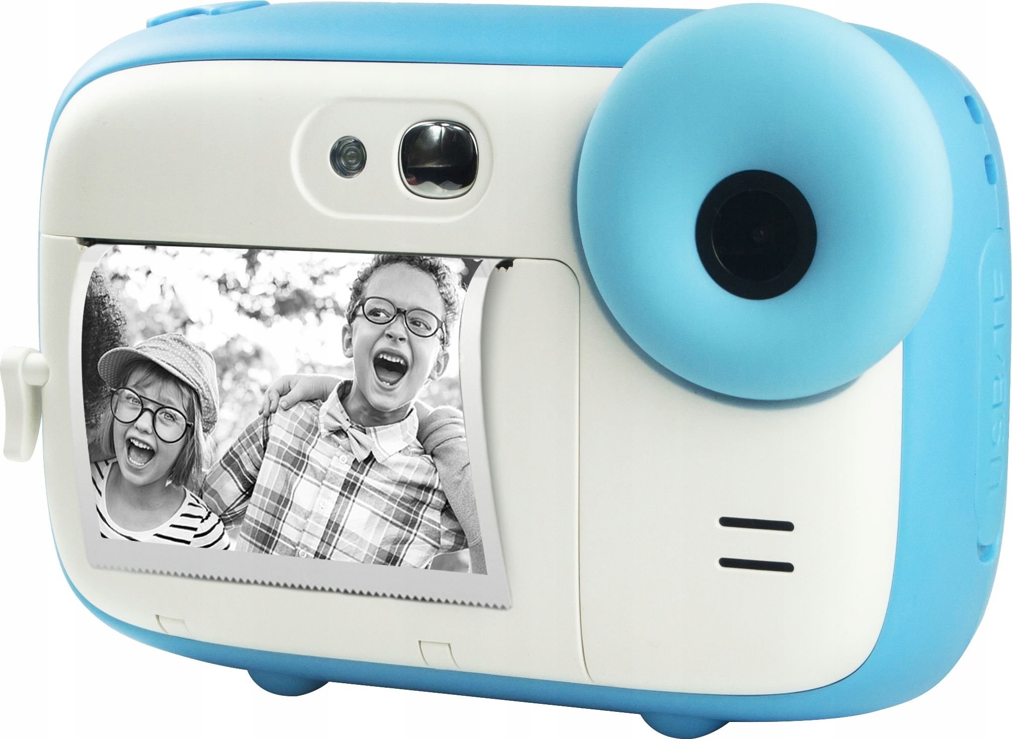 Aparat fotografik për fëmijë AgfaPhoto Reali Kids Instant Cam, ekran 3.5", lente selfie, blu
