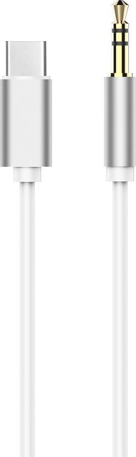 Kabllo audio USB C në 3.5 mm, 90 cm, e bardhë