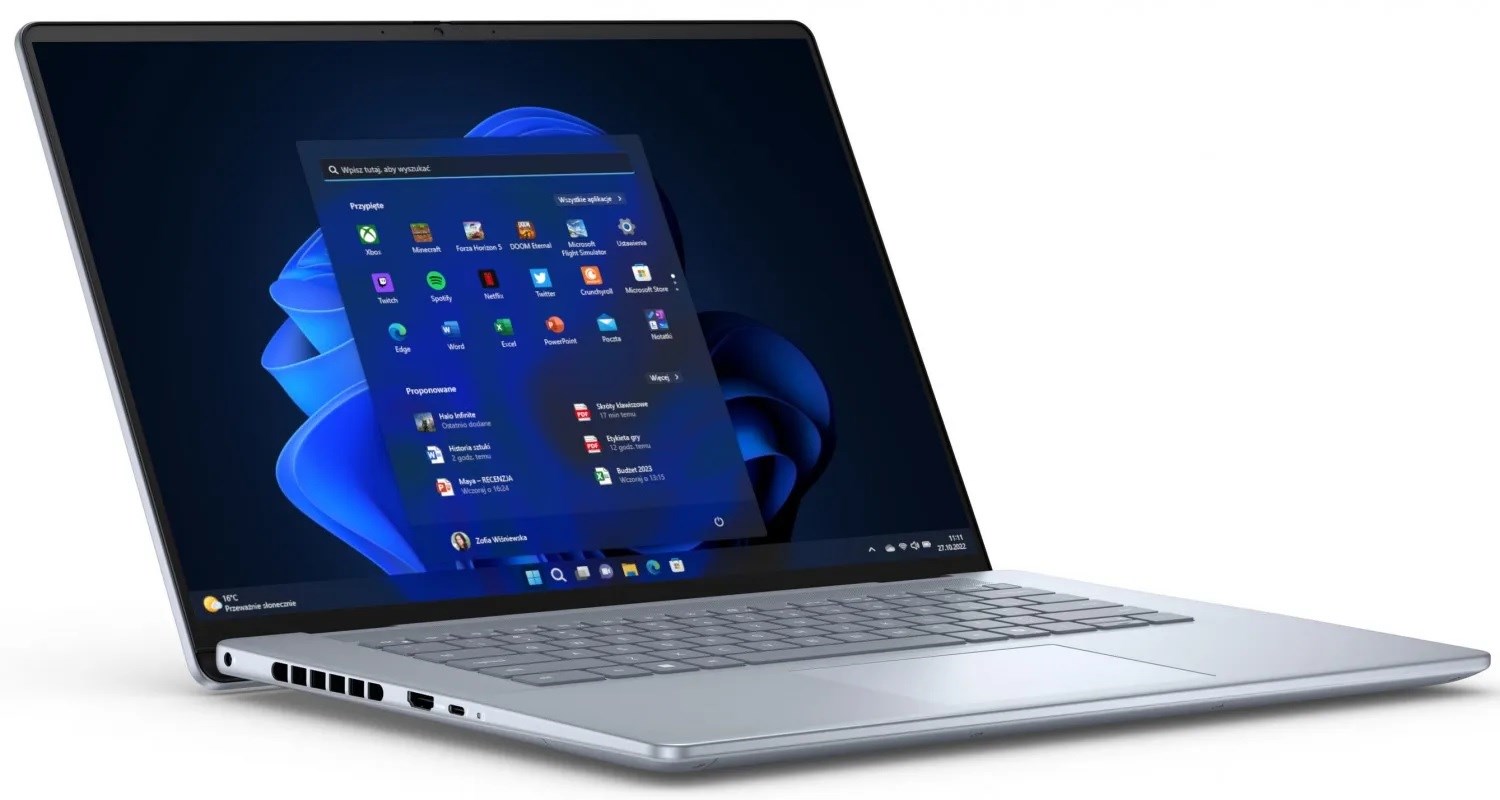 Laptop DELL Inspiron, 16", Intel Core Ultra 7 155H WUXGA Touch, 32GB LPDDR5x-SDRAM, 1TB SSD, Intel Arc Graphics, e kaltër e hapur, Repacked