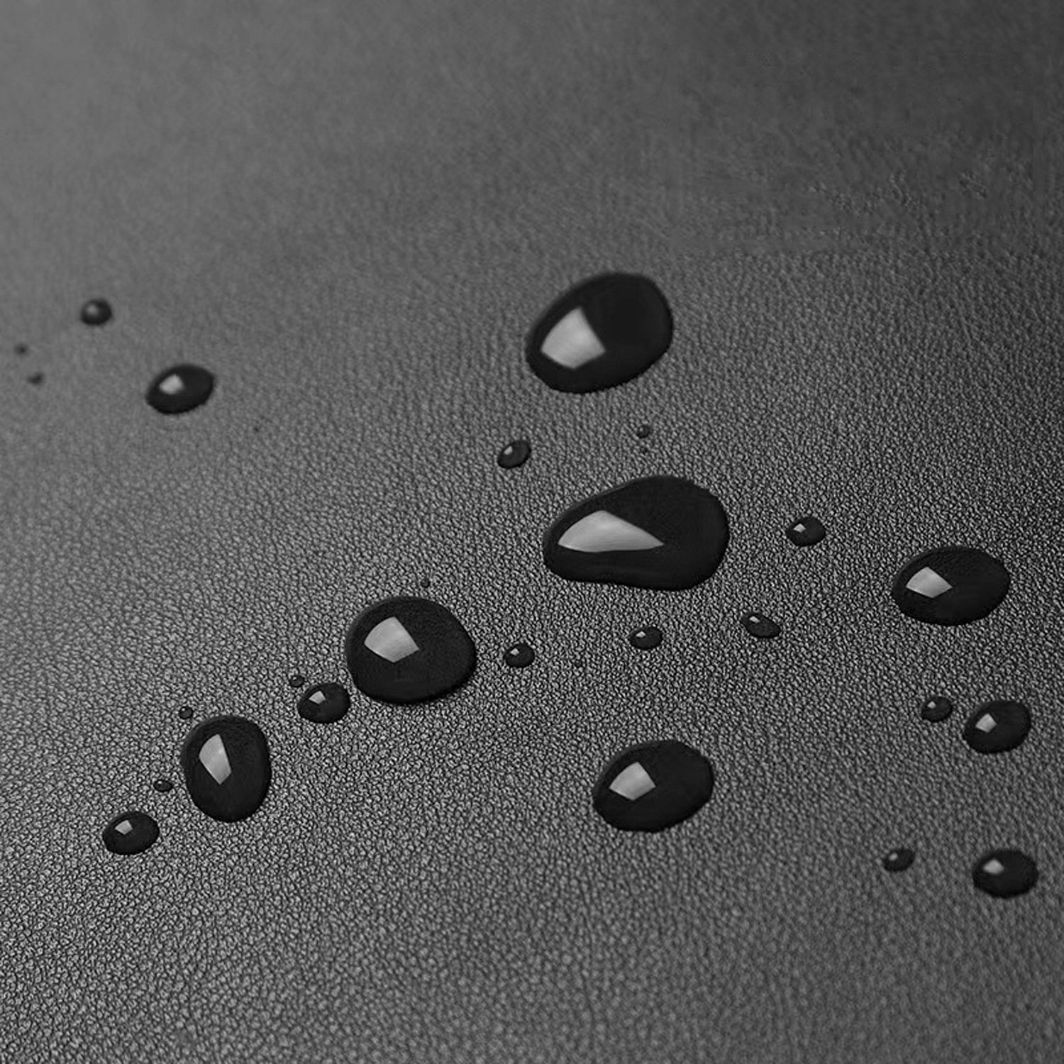 Mousepad tavoline Strado, 90x45 cm, lëkurë, i zi