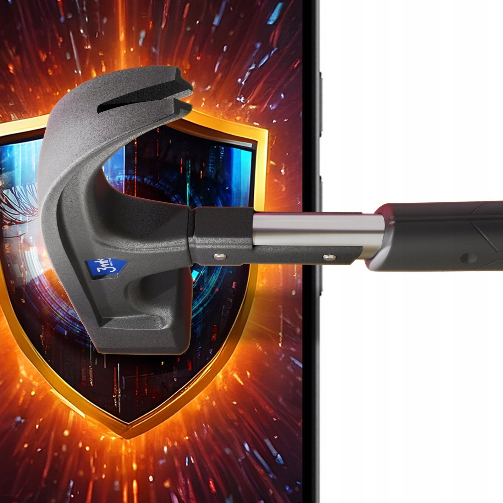 Folie ekrani 3mk Silky Matt Privacy për Google Pixel 9a, mat, kundër shikimit anësor, transparente