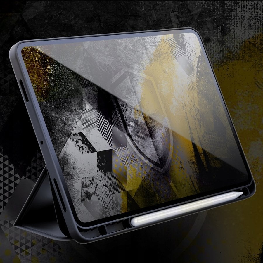 Навлака за таблет 3MK Soft, за Samsung Galaxy Tab S9+, со Wake Sleep функција, црна