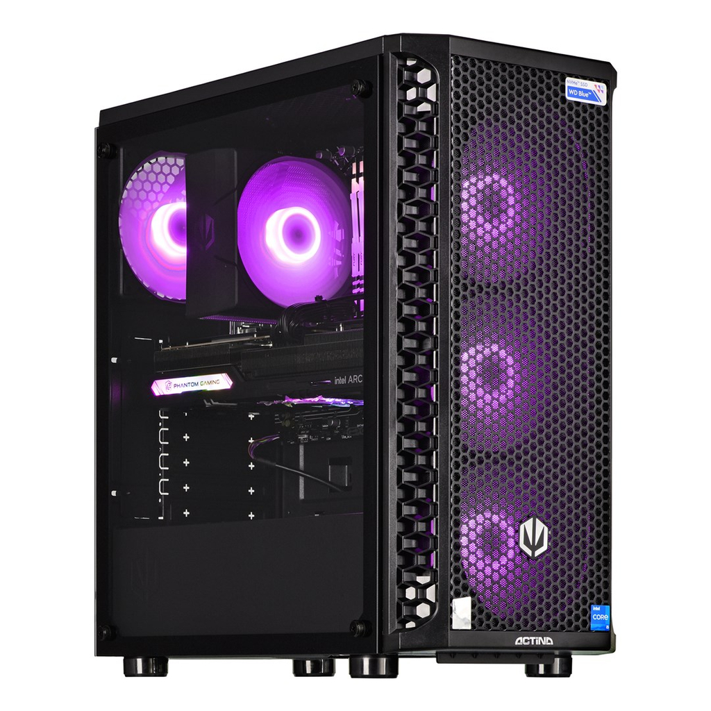 Kompjuter Actina 5600 Midi Tower, AMD Ryzen™ 5, 16GB RAM DDR4, 1TB SSD, i zi