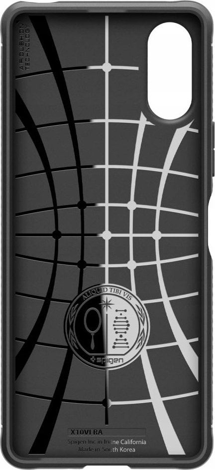 Mbulesë telefoni Spigen Rugged Armor për Sony Xperia 10 VI, TPU, mat, e zezë