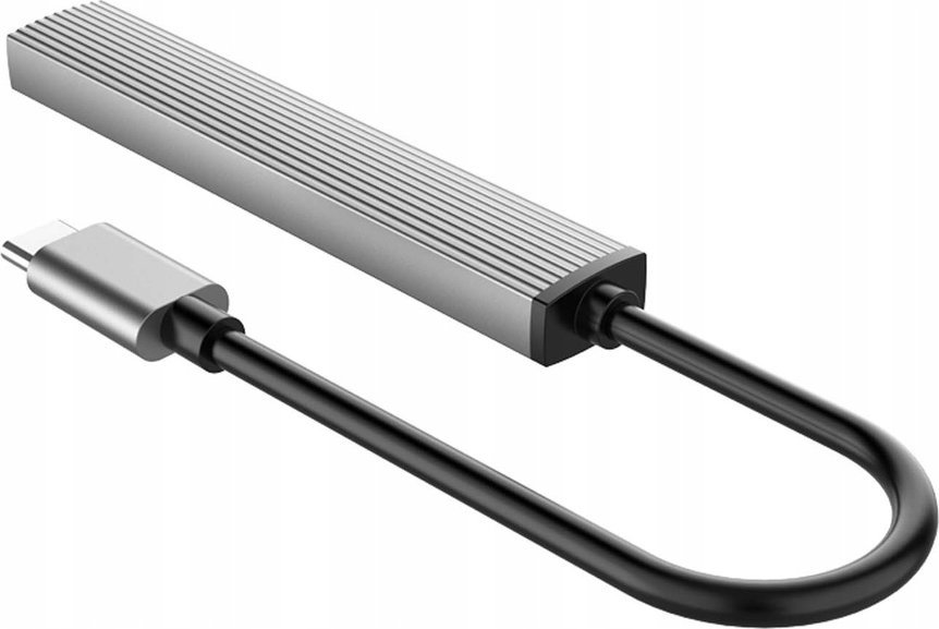 HUB УСБ Orico AH-13-GY, 4 порти, Type-C во USB 3.0 и 2.0, сива