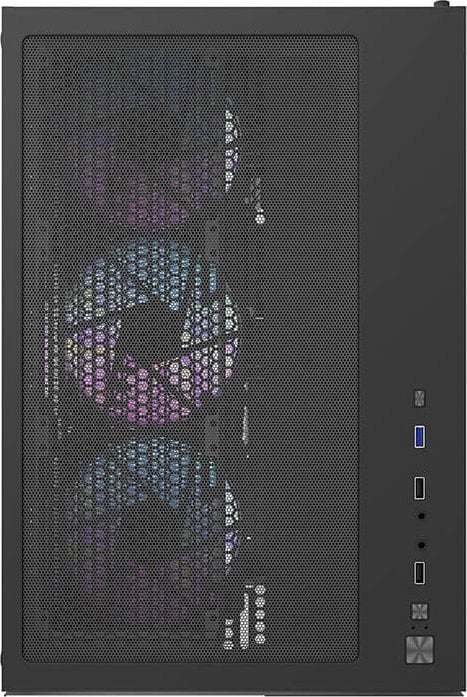 Kuti kompjuteri Darkflash C285, ATX Mid Tower, panel xhami i temperuar, e zezë