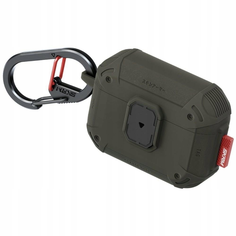 Këllëf për kufje SKINARMA Mecha LE, për AirPods Pro 3, forest