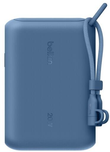 Karikues portativ Belkin BPB027HQBL, 10000mAh, 20W Power Delivery, blu